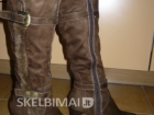 Parduodami žieminiai ilgaauliai moteriški batai