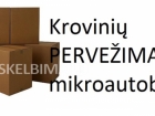 Kroviniu pervezimas mikroautobusu Vilniuje