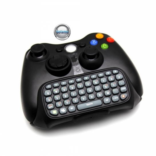 Klaviatūra Microsoft Xbox 360 pulteliui juoda www.gotamo.lt 