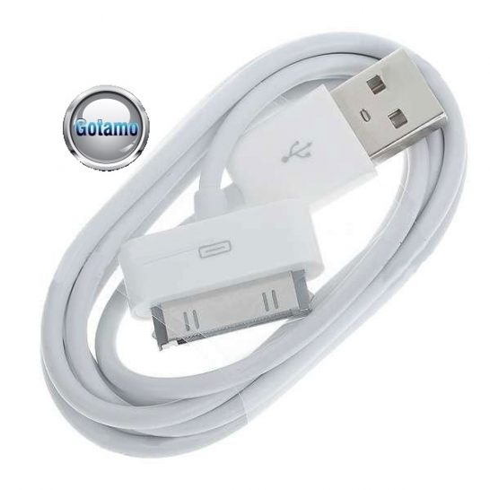 USB kabelis Apple iPhone 3G 3GS 4 4s telefonams iš www.gotamo.lt