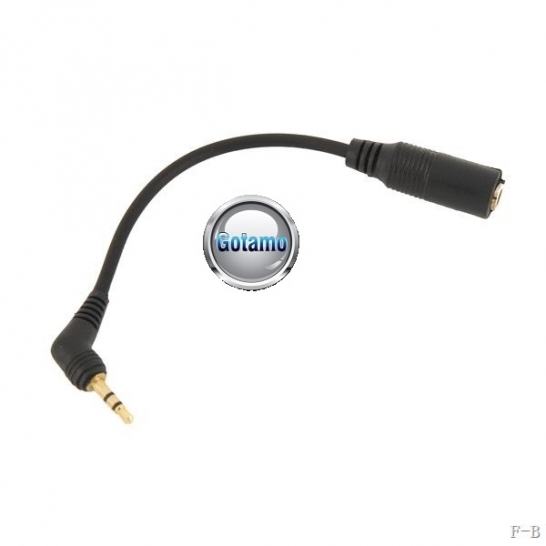 Universalus ausinių adapteris iš 3.5mm į 2.5mm jungtį iš www.gotamo.lt 
