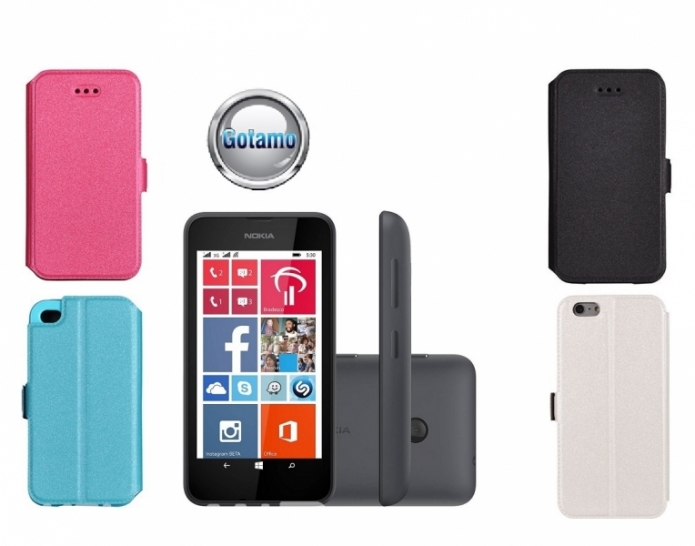 Slim Diary dėklai Nokia Lumia 530 mobiliesiems telefonams iš www.gotamo.lt