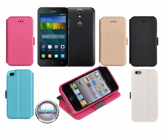 Slim Diary dėklai Huawei Y5 mobiliesiems telefonams www.gotamo.lt