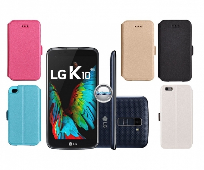 Slim Diary dėklai LG K10 mobiliesiems telefonams www.gotamo.lt