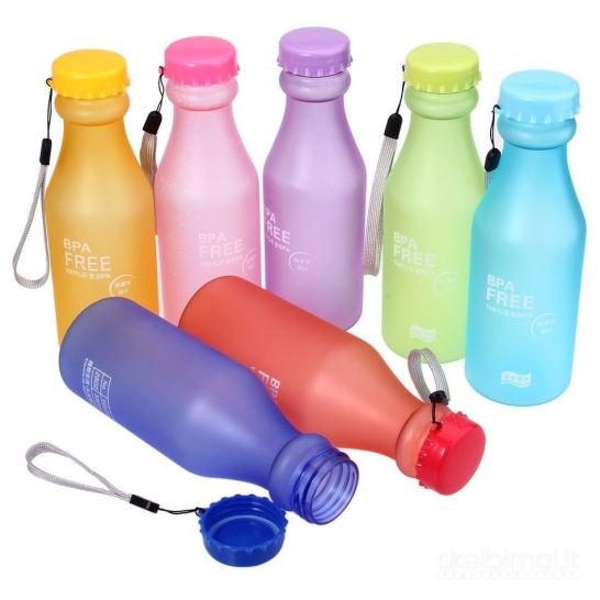 Sportinė vandens gertuvė BPA FREE, 550ml