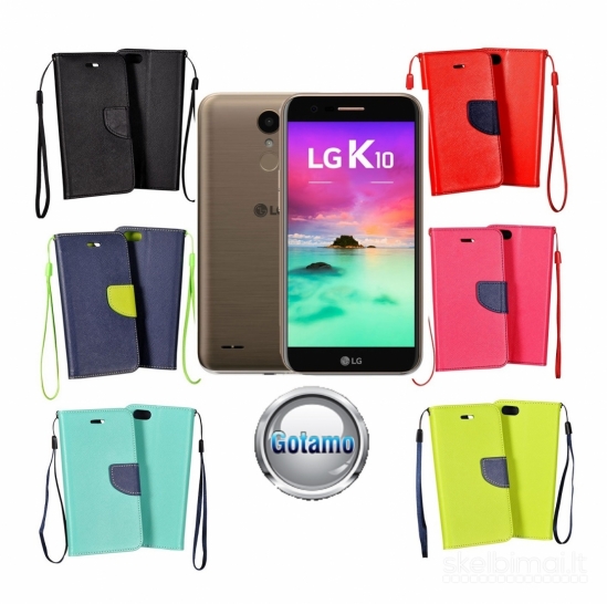 Manager dėklai LG K10 (2017) telefonams www.gotamo.lt 