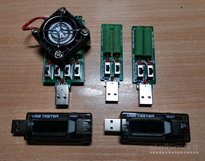 USB testeris / apkrovos - iskrovos testeris