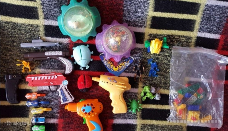 Įvairūs žaislai