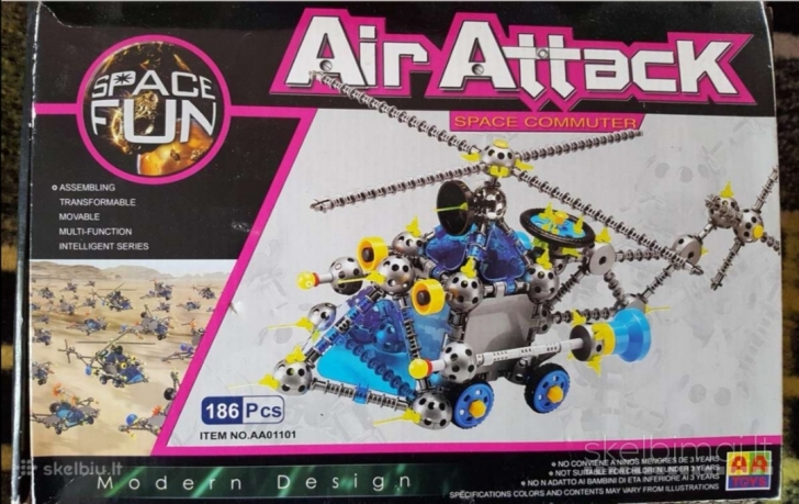 "Air Attack" konstruktorius
