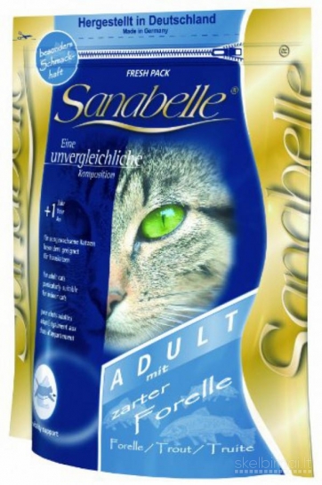 Maistas katėms "Sanabelle" .Pagamintas Vokietijoje