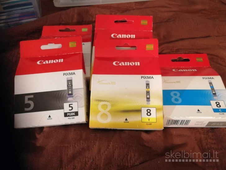 Canon pixma rašalo kasetės