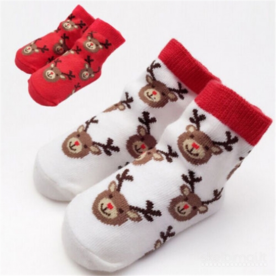 Kalėdinės kūdikio kojinaitės, 12-24 mėn