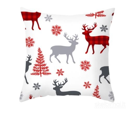 Kalėdinės pagalvėlės užvalkalas, 45x45 cm