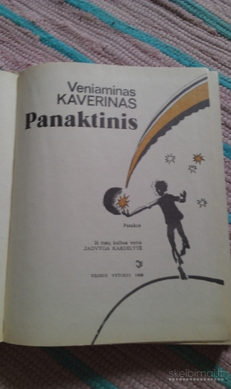 Knygą vaikiškos pasakos "Panaktinis"1988 m.
