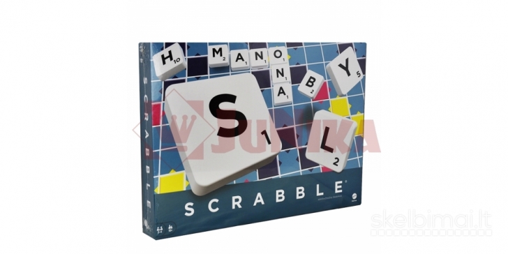 Scrabble populiariausias žodžių žaidimas 