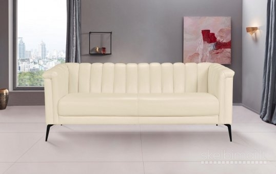 Sofa "LOMANI"natūrali oda vokiška www.bramita.lt 